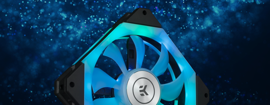 120mm PC radiator fan with Maglev motor and RGB
